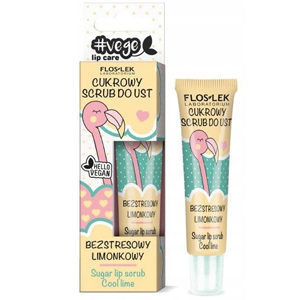 �������� ����� ��� ��� ��������������� ���� Floslek Vege Lip Care Sugar Lip Scrub Cool Lime