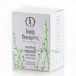 �������� ��� ������ ���� ����������� ����������� ��������� Fresh Therapies Natural Nail Polish Remover Wipes