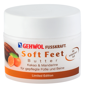 ����-����� ��� ��� ������ � ��������� Gehwol Fusskraft Soft Feet Butter Kakao & Mandarine
