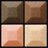 �������������� ���� ��� ��� Givenchy Le Prisme Yeux Quatuor #76 Siena Silhouette