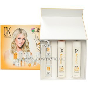 ����� ��� ������������ ����������� Global Keratin GKhair Pro Makeup Curly 2% Set