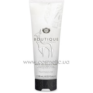 ����� ��� ���� ���������-����� Grace Cole Boutique White Nectarine & Pear Radiance Body Scrub