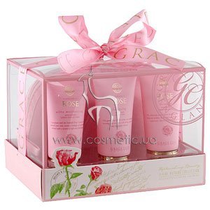 �������� ����� ��� ���� ����� Grace Cole Rose Travel Set