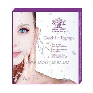 ����������������� ������������� ����� ��� ���� Green Energy Organics Quick Lift Therapy Anti Age Lift Effect Face Mask