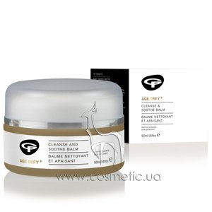 ��������� � ������������� ������� ��� ���� Green People Age Defy+ Cleanse and Soothe Balm