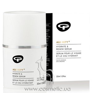 ����������� ����������������� ��������� ��� ���� Green People Age Defy+ Hydrate & Renew Serum