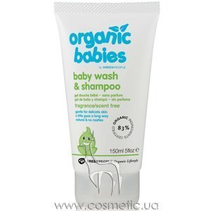 ���� ��� ���� & ������� ��� ������������� (��� ������) Green People Organic Babies Baby Wash & Shampoo Fragrance/Scent Free