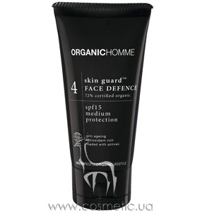 ����������� �������������� ���� ������ �������� ���� Green People Organic Homme Skin Guard Face Defence SPF15