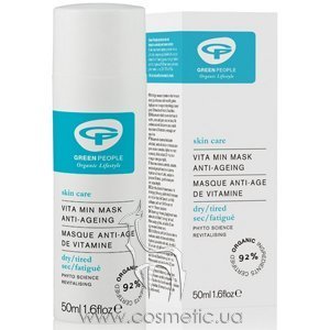 ����������� ����� ��� ���� � ������������� �������� Green People Vita Min Mask Anti-Ageing
