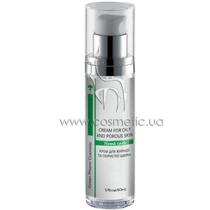 ���� ��� ������ � �������� ���� Green Pharm Cosmetic Cream For Oily And Porous Skin