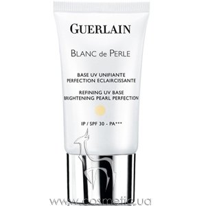 ����������� �������� ���� ��� ������ Guerlain Blanc de Perle Refining UV Base Brightening Pearl Perfection SPF 30
