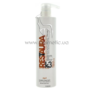����������������� ������ � ������ � ������� ��� ������� ����� ��� 3 HairConcept Restaura K Antiage Cream Frizzy Step 3