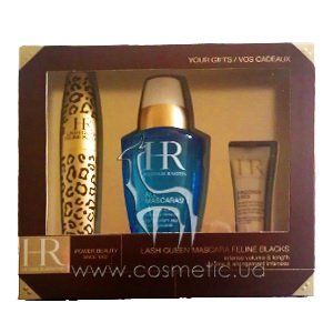 ����� ��������� ��� ���� Helena Rubinstein Lash Queen Feline Blacks Mascara Set