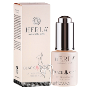 ����� �������-����� Herla Black Rose Face Dry Oil