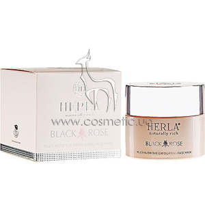 ����������� ����� ��� ���� Herla Black Rose Multi-Nutritive Exfoliating Face Mask
