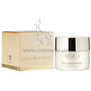 ������������� ����� ��� ���� � ���������� ������ Herla Gold Supreme 24K Gold Rejuvenating Face Mask With Pure Gold Flakes
