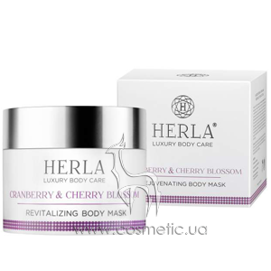����������������� ����� ��� ���� Herla LuxurBody Care Cranberry & Cherry Blossom Revitalizing Body Mask
