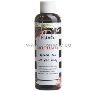 ����������� ����� Hillary Christmas Green Tea Oil for Body