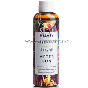 ����� ����� ������ Hillary Green Tea after Sun Body Oil