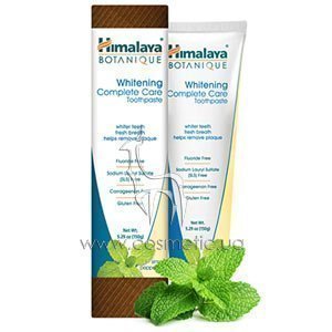 ������������ ������������ ������ ����� � �������� ����� Himalaya Herbals Botanique Complete Care Simply Peppermint Whitening Tootpaste