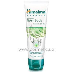 Очищающий скраб с нимом Himalaya Herbals Purifying Neem Scrub