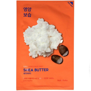 �������� ����� ��� ���� ������ �� Holika Holika Pure Essence Mask Sheet Shea Butter