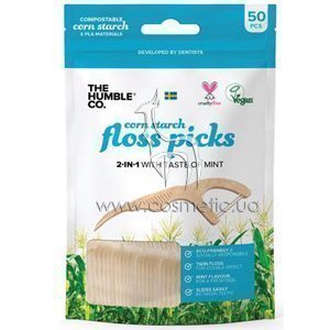 ������ ���� � ���������� ���������� (50 ��) The Humble Co Dental Floss Picks