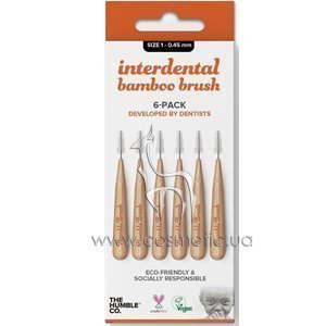 ��������� ���������� ������ 0.45 �� The Humble Co Interdental Bamboo Brush Case 0.45 mm