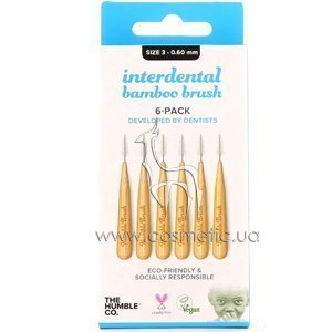 ��������� ���������� ������ 0.6 �� The Humble Co Interdental Bamboo Brush Case 0.6 mm