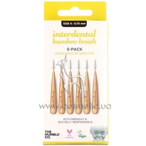 ��������� ���������� ������ 0.7 �� The Humble Co Interdental Bamboo Brush Case 0.7 mm