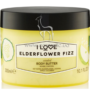 ����� ��� ���� ��������� �� ������� I Love Elderflower Fizz Body Butter