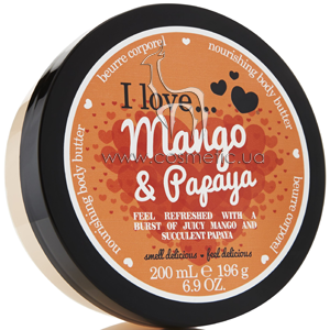 ����� ��� ���� ������ � ������� I Love Mango & Papaya Body Butter