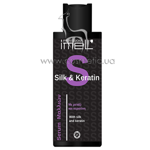 ����������� ��������� ��� ����� � ������������ ����� Imel Professional Silk & Keratin Hair Serum