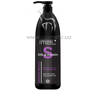 ����������� ������� ��� ����� � ������������ ����� Imel Professional Silk & Keratin Hair Shampoo