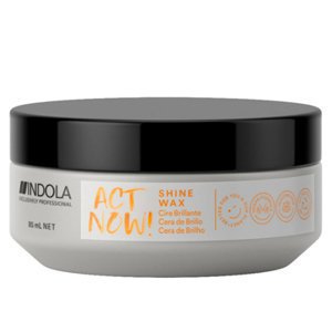 Воск для укладки волос с глянцевым эффектом Indola Act Now! Shine Wax