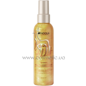 ����� ��� �������� �������� ������ ������� ������� Indola Professional Blond Addict Gold Shimmer Spray