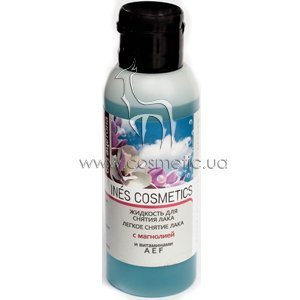 �������� ��� ������ ���� � ���������� �������� Ines Cosmetics Magnolia Extract Nail Polish Remover
