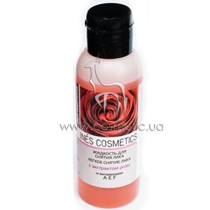 �������� ��� ������ ���� � ���������� ���� Ines Cosmetics Nail Polish Remover
