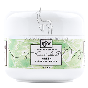 ��������� ����� ��� ���� inJoy Care Line Green Face Mask