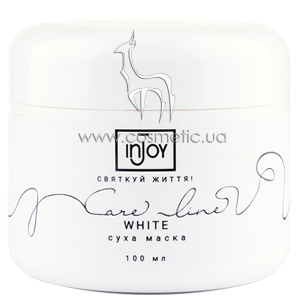 ����� ����� ��� ���� inJoy Care Line White Face Mask