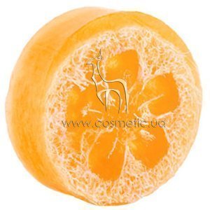���� � ����� ���������� inJoy Soap Loofah Color Line Orange