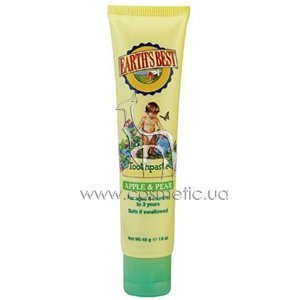������ ����� ������� � ����� Jason Earth's Best Toothpaste Apple & Pear