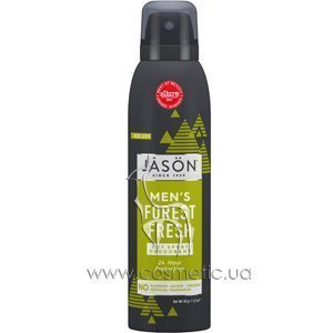 ���������� ����� ����� ��� ������ ������� ��������� Jason Men Dry Spray Deodorant Forest Fresh 24h