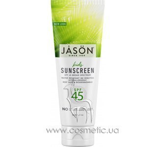 ����������� �������������� �������� ��� ����� Jason Natural Kids Sunscreen SPF 45