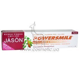 ������������ ������ ����� ��� ����� � ������� � ����� Jason Oral Care Powersmile Whitening Cinnamon Mint Toothpaste