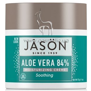 ���������� ���� ����� ���� Jason Soothing 84% Aloe Vera Creme IASC Certified
