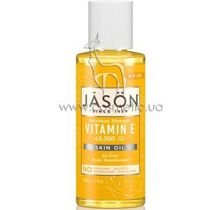 ����� � ��������� � ������������� ���� Jason Vitamin E 45,000 IU Maxium Strength Oil