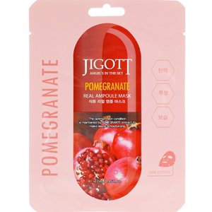 ����� � ���������� ������ ������� Jigott Camellia Real Ampoule Mask