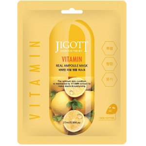 �������� ����� ��� ���� � ���������������� Jigott Vitamin Real Ampoule Mask