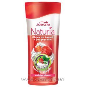 ���� ��� ���� ���������-��������� ���������� Joanna Naturia Body Gel Oil Strawberry and Cream